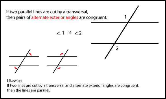 Alternate Exterior Angles